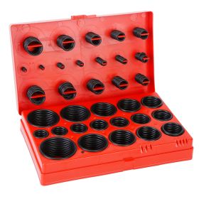 419Pcs O Ring Assortment Kit Universal Black NBR Rubber O-Rings Gasket Metric Set R01-R32 Automotive Seal Assortment