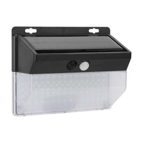 Solar Wall Light Outdoor 206LEDs PIR Motion Sensor Lamps IP65 Waterproof Lighting For Garage Front Door Garden Pathway