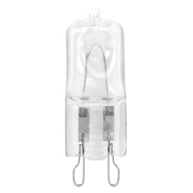 10Pcs G9 Halogen Bulbs 25W 220V JCD Type Clear Dimmable Bi-Pin 2700K Warm White Replacement