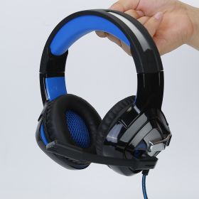 Gaming Headsets Dynamic Colorful Lights Stereo Bass Over Ear Headphones w/ Mic 3.5mm Plug USB 6.56FT Cord Fit For PS4/PS Vita/XBOX One S/PC/Laptop/Com