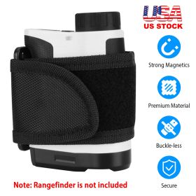Golf Rangefinder Strap Magnetic Rangefinder Mount Strap For Golf Adjustable Rangefinder Band Attach To Most Rail Bar Frame Of Golf Cart
