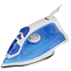 1400W Steam Iron Garment Steamer Fabric Wrinkle Remover with 4 Ironing Ways Support Self-cleaning Flat Ironing for Home Travel