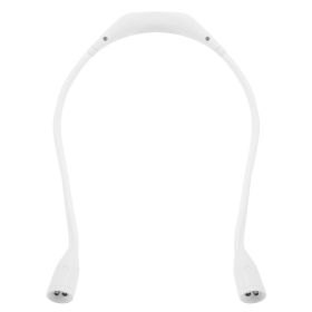 Neck Reading Light Rechargeable Book Bed Lamp w/ 3 Lighting Modes 2 Flexible Long Arms For Reading Knitting Camping Repairing