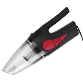 Car Handheld Vacuum Cleaner 120W Stronger Cyclonic Suction Wet Dry Auto Vacuum Cleaner w/Reusable High Efficiency Particle Air Filter Cleaning Brush V