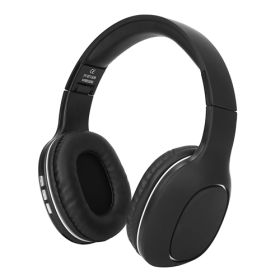Wireless Over-Ear Headphones Wireless V5.0 Stereo Headsets Foldable Earphones w/Built-in Mic Wired TF Card Mode Noise Canceling 9Hrs Playtime for Onli