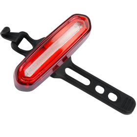 Bike Taillight Waterproof USB Rechargeable LED Bicycle Tail Warning Lamp Cycling Safety Light 
w/ 6 Lighting Modes