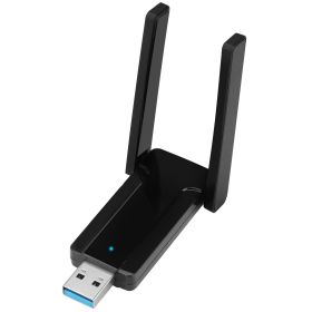USB3.0 WiFi Adapter AC1300Mbps 5G/2.4G Dual Band 802.11ac/a/n/g/b Wireless Network Adapter w/Dual 5dBi External Antennas For PC Desktop Laptop