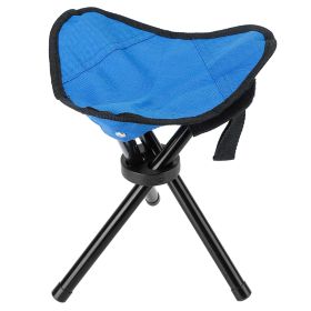 Folding Tripod Stool Outdoor Foldable Travel Chair Portable Stable Seat For Camping Fishing Travel Hiking Garden Beach