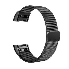 Stainless Steel Mesh Milanese Loop Band for Fitbit Charge 2