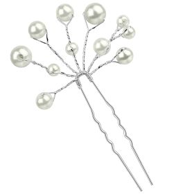 5 Pcs Wedding Bridal Hairpins U Shape Pearl Hair Pins Bridal Hair Accessories