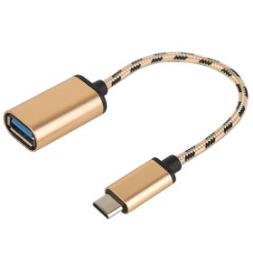 USB C Male To USB A Female OTG On the Go USB Host Data Connector Adapter Converter Power Cord