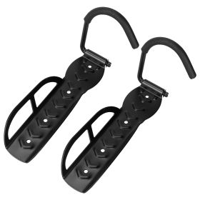 2Pcs Wall Mount Vertical Bike Racks Hook Storage Hanger Holder Bicycle Hanging Hook for Indoor Storage