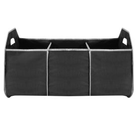 Collapsible Trunk Organizer Built-in Leak-Proof Cooler Bag Portable Car Trunk Cargo Storage Containers for Auto SUV Truck