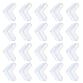 20pcs Baby Security Corner Protector Clear Furniture Corner Protector Soft Table Desk Corner Bumper Child-proof Table Edge Corner Guard
