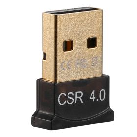 Wireless USB Adapter CSR V4.0 File Audio Receiver & Transmitter Dongle Adapter w/ CD Disk for Wireless Mouse Keyboard Headphones