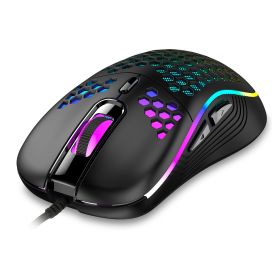 Wired Gaming Mouse 7200 DPI Laptop Optical Mouse Honeycomb Lightweight  Mouse with 4 Adjustable DPI Levels 7 Changeable Colors 6 Keys