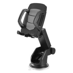 Car Phone Mount Universal 360° Dashboard Windshield Phone Holder w/ Sticky Suction One Button Release Phone Car Cradle Clip for iPhone XS XR Galaxy S1