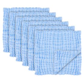 6 Packs Muslin Burp Cloths 6 Layers 100% Cotton Extra Absorbent Baby Burping Cloth Newborn Baby Towel for Boys Girls