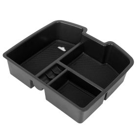 Center Console Storage Box Armrest Organizer Tray Fit for 2007-2014 GMC Yukon Sierra Savana Chevy Tahoe Silverado Suburban