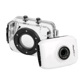 720p HD Sport Action Camera with 2" Touchscreen in White
