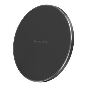 Qi Fast Wireless Charger 10W Charging Pads Station For Samsung Galaxy S10/S9 Galaxy Note 8/ Fast Aluminum Alloy Charge Mat for iPhone XS/ XR/Max