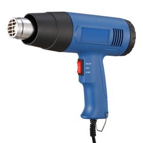 2000W Hot Air Gun 2 Temperature Heat Gun w/ 4 Metal Nozzles Heater Gun Power Tool