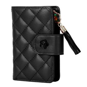 Women Wallet PU Leather Lady Clutch Case Credit Card Holder ID Card Window Coin Purse w/ Tassel For Girls