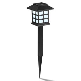 4Pcs Solar Pathway Lights Outdoor Garden Solar Lights Waterproof Landscape Solar Lawn Lamps For Yard Driveway Walkway Patio