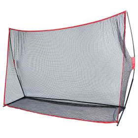 11.3x6.95FT Portable Golf Practice Net Indoor Outdoor Golf Hit Training Net w/Carry Bag