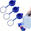 Heavy Duty 55mm Water Bottle Caps (3 Pack) - Reinforced Design for 5 Gallon Jugs - Perfect for Office, Home & Camping Use