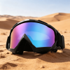 Motorcycle Goggles Fit Over Glasses Anti-Fog Ski Shatterproof Clear Lenses UV400 Adjustable Strap Motorcycle Goggles Fit Over Glasses Anti-Fog Ski Shatterproof Clear Lenses UV400 Adjustable Strap
