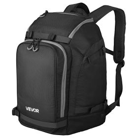 Ski Boot Bag, 55L, Snowboard Boots Travel Backpack for Men Women, with Waterproof Exterior & Bottom, Durable 1680D Oxford, Bag for Skis, Snowboard