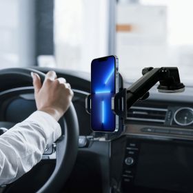 Products Car Phone Mount Holder with Adaptable Cradle Adjustable Long Neck for Windshield Dashboard
