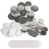 VEVOR 2.25" 58mm Button Badge Parts Supplies for Button Maker Machine 500 Sets. Badge machine not included