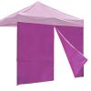 10x10ft EZ Canopy Gazebo Zipper Full Size Side Wall 18-3339TPX Vivid Viola No shelves, only tent fabric provided