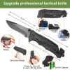 Emergency Survival Kit 30 In 1 Professional Survival Gear Equipment First Aid Supplies for SOS Tactical Hiking Hunting Camping Emergency Survival Kit 30 In 1 Professional Survival Gear Equipment First Aid Supplies for SOS Tactical Hiking Hunting Camping