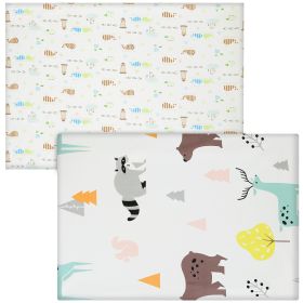 Pack N Play Portable Crib Sheet Set Mini Waterproof Crib Mattress Pad Sheets Convertible Mattress Cover Stretchy Fitted 100% Jersey Knit Cotton Ultra