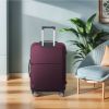 PURPLE 3-Piece Premium ABS Luggage Set-20", 24", and 28" Suitcases with Multi-Position Handle, Silent Spinner Wheels, and TSA-Approved Lock-Durable