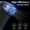 Compressed Air Duster with LED Light Up to 150000RPM Speed for PC Keyboard Cleaning High Speed Rechargeable Cordless Air Blower with 4 Speeds for Home Compressed Air Duster with LED Light Up to 150000RPM Speed for PC Keyboard Cleaning High Speed Rechargeable Cordless Air Blower with 4 Speeds for Home