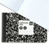 Pen+Gear Wide Rule Half Composition Book – 7.5" x 4.88", Black and White, 100 Pages, 10 Pack, New
