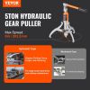 VEVOR Hydraulic Gear Puller, 5 Ton Max Capacity Wheel Bearing Pulling Separator, 2 or 3 Jaws Puller, Vertically and Horizontally