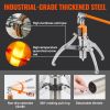 VEVOR Hydraulic Gear Puller, 15 Ton Max Capacity Wheel Bearing Pulling Separator, 2 or 3 Jaws Puller, Vertically and Horizontally