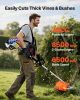 Gas Hedge Trimmer, 2 Cycle Gas Power Handheld Hedge Trimmer, 4-in-1 26cc Weed Eater with Protective Gear Set, Includes Hedge and String Trimmer, Edger