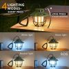 Camping Lights, Camping Lantern Rechargeable with 3 Brightness 4 Modes & SOS, 1200LM Camping Lights, Camping Lantern Rechargeable with 3 Brightness 4 Modes & SOS, 1200LM