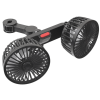 Car Fan for Backseat Dual-Head USB Powered Car Cooling Fans with 3 Speeds 360°S Car Fan for Backseat Dual-Head USB Powered Car Cooling Fans with 3 Speeds 360°S