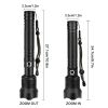 Super hell 9500000Lumen Taktische Taschenlampe LED Militär Wiederaufladbar Super hell 9500000Lumen Taktische Taschenlampe LED Militär Wiederaufladbar