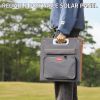 60W 18V Portable Solar Panel; Flashfish Foldable Solar Charger with 5V USB 18V DC Output Compatible with Portable Generator; Smartphones; Tablets a 60W 18V Portable Solar Panel; Flashfish Foldable Solar Charger with 5V USB 18V DC Output Compatible with Portable Generator; Smartphones; Tablets a