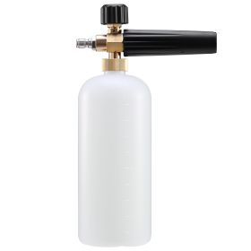 Foam Cannon Pressure Washer Snow Foam Lance Jet Car Wash Soap Spray Gun 1L Bottle