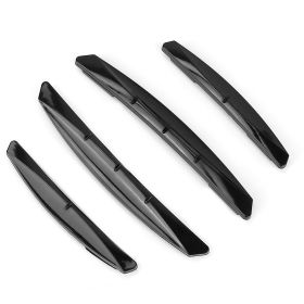 4 Pack Car Door Edge Guard Trims Anti-Scratch Molding Crash Car Side Door Protector Rubber Strips Bumper Universal Fits For Most Car SUV Truck