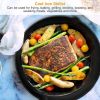 3Pcs Pre-Seasoned Cast Iron Skillet Set 6/8/10in Non-Stick Oven Safe Cookware Heat-Resistant Frying Pan 3Pcs Pre-Seasoned Cast Iron Skillet Set 6/8/10in Non-Stick Oven Safe Cookware Heat-Resistant Frying Pan
